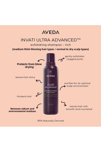 Aveda Invati Ultra Advanced Riche Anti Hair Loss Shampoo: Rich Texture 50ml