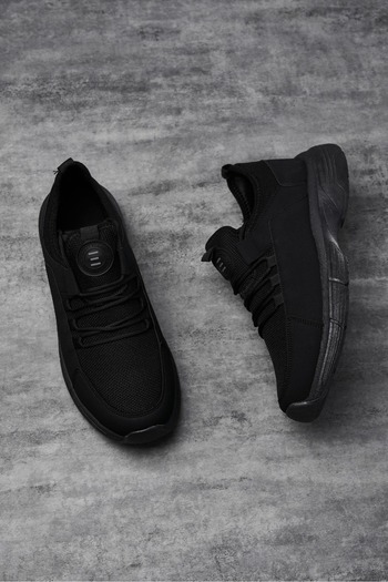 E SPORT Siyah Erkek Sneaker Günlük Spor Ayakkabı