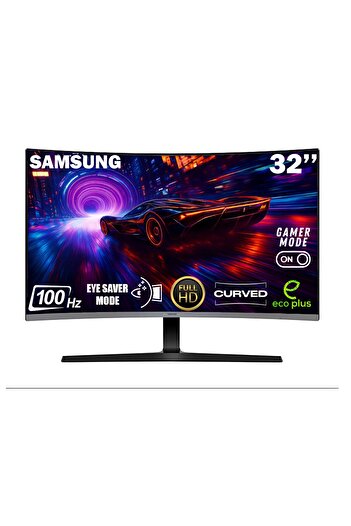 Samsung Essential S3 S39GD 32 inç 100 Hz 4 ms (HDMI+D-SUB) FHD CURVED Monitör LS32D390GAUXUF