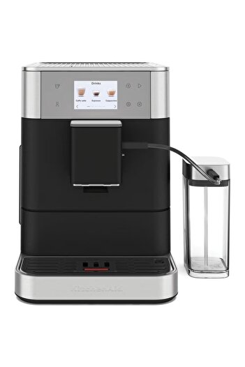 Kitchenaid Kf7 5Kes8557Ebk Fully Automatic Espresso Machine – Cast Iron Black