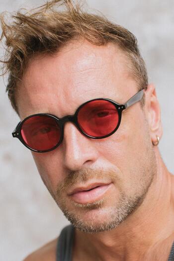 Bilge Karga Erla Black Red Men's Sunglasses