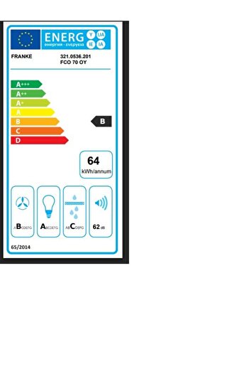 Franke 70 Oy Trendline Plus Duvar Tipi 70 Cm Davlumbaz