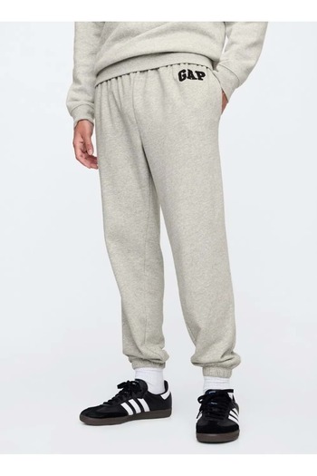 GAP V-Frch Ft Heritage Age Jogger Γαλλικό πετσέτα ύφασμα Jogger Ανδρικό αθλητικό παντελόνι ΓΚΡΙ
