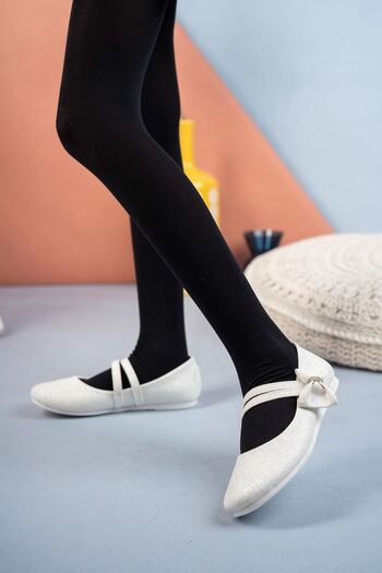 epaavm Mother of Pearl Star Girl's Shoes with Fork Helmet and Bow