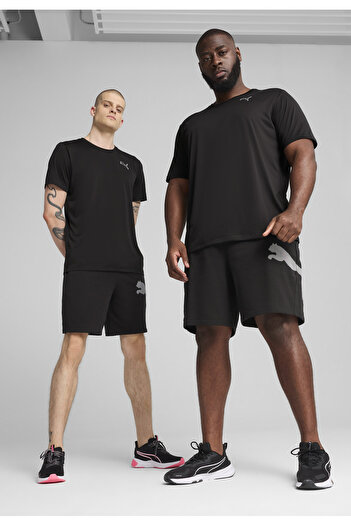 Puma Train All Day Big Logo 8" Knit Shorts Men