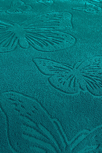 DNZGÜLCAN Kelebek Pique Double 200X220Cm Summer Towel Pique 100% Cotton Soft Bedspread