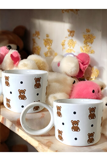 Carmen Soft Set of 2 Teddy Bear Teddy Luxury Pinterest Mug, Mug