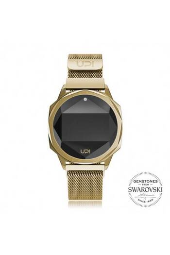Up! Watch Icon Big Gold Unisex-Armbanduhr