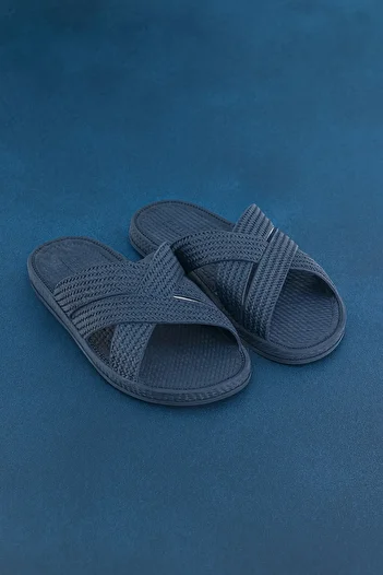 Behtah Kundura Men's Soft Flexible Sole Pool Seaside Beach Daily Soft Wet Floor Suitable Slippers