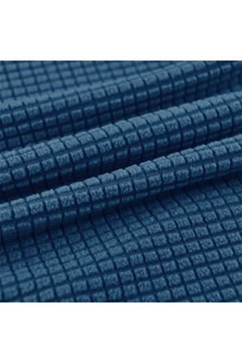 HaNemCe Lycra Stretch Elastic Flexibil, lavabil, model pătrat, husă pentru trei persoane, husă pentru scaun