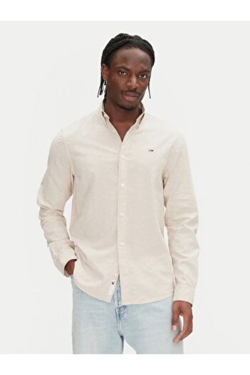 Tommy Hilfiger TJM REG LINEN BLEND LS SHIRT EXT