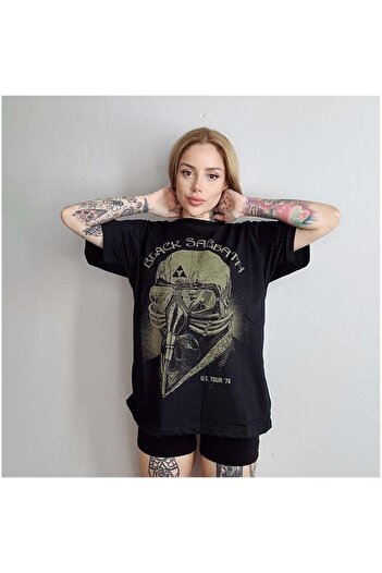Köstebek Μπλουζάκι Unisex Black Sabbath Mask