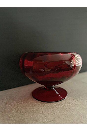 DECOSTYLE Red Footed Fruit Bowl 3000 Cc