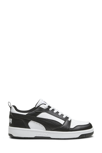 Puma 392328 01 Rebound V6 Low Men's Sneaker Black White