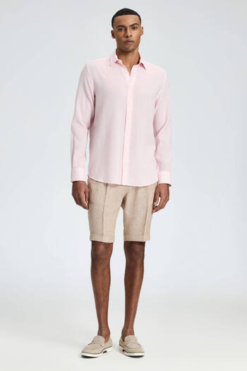 Hemington Pink Pure Cotton Shirt