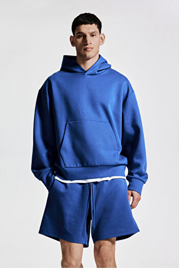 H&M Kapüşonlu Spor Üstü Oversized Fit DryMove™