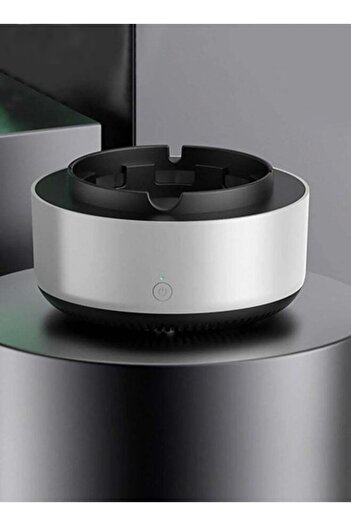Generic Self-extinguishing Ashtray 2 In 1 With Air Purifier Electronic Ashtray With Filter