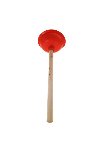 OEM Pump with rubber suction cup, diameter 155 mm, for unclogging sink drains, shower, handle 39 cm