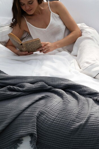 JOJOMIA Adya Double Bedspread 240X260 Anthracite