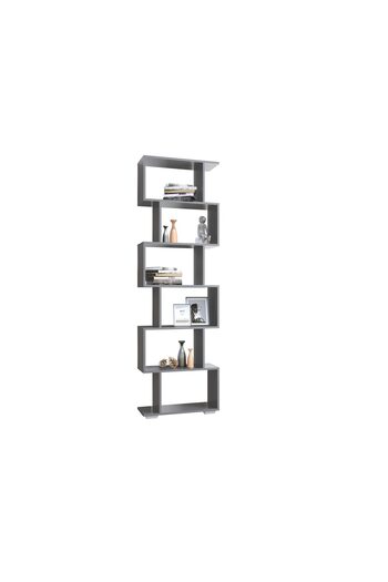 haaus.ro haaus Tokyo Shelving Unit, 6 Drawers, Anthracite, 60 x 24 x 196 cm