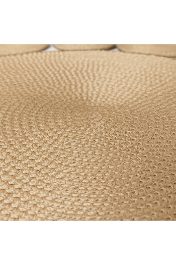 KAAN HOME TEKSTİL Kaan Home Decorative Looking Jute, Straw Patterned Door Mat, Bathroom, Balcony Mat