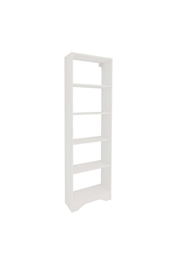 haaus.ro Haaus Vivy Library, 4 shelves, Alb, 90 x 20 x 160 cm