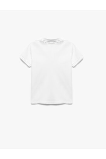 Koton Cotton Short Sleeve Basic Polo Collar T-Shirt