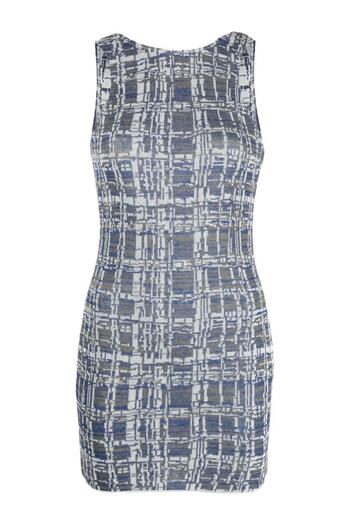 VİTELLİ VITELLI Vitelli Babele Jacquard Scoop Back Mini Dress Clothing