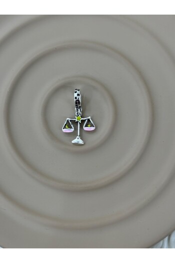 BY YASİN TOPÇU Charm with Libra Figure
