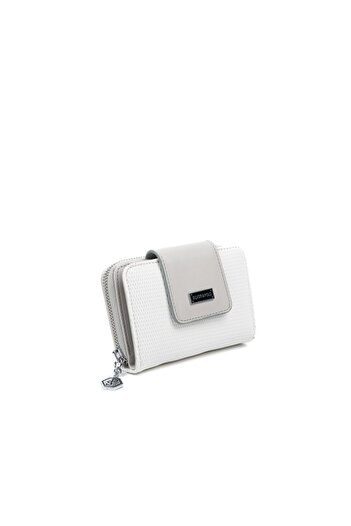 Silver Polo Silver & Polo White - A.Gray Sp935 Women's Wallet & Card Holder