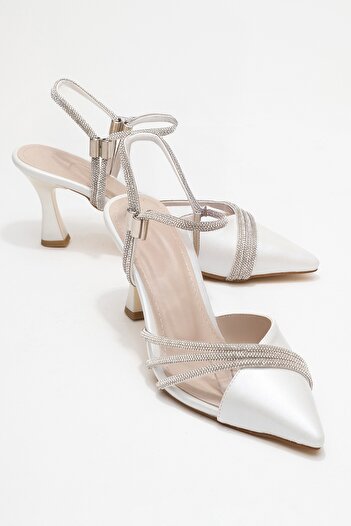 LuviShoes Pantofi de seară pentru femei LAVIE Skin Stripe Stone