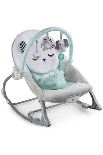 İSP 3-in-1 rocking chair and seat for babies and children "ISP Kitty Sleep" 0-18kg, Mint