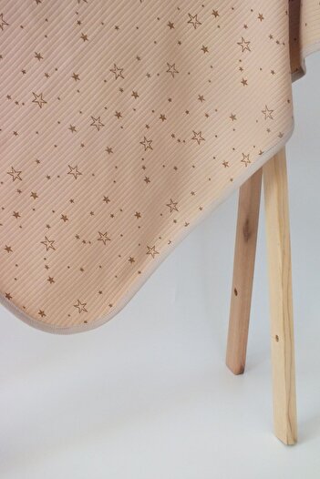 Bebe wini Star Patterned 100% Cotton 80X90 cm Single Layer Baby Blanket