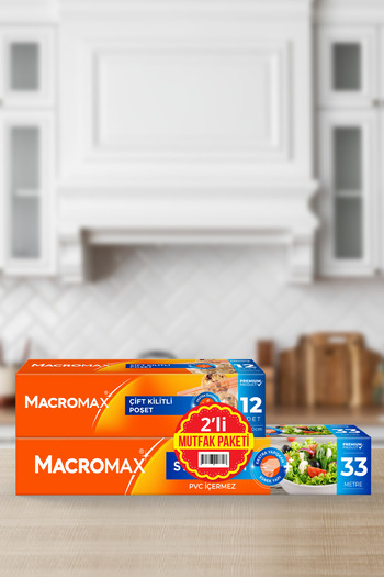 MACRO MAX 2 Pack Kitchen (Double Lock + 33m Stretch)