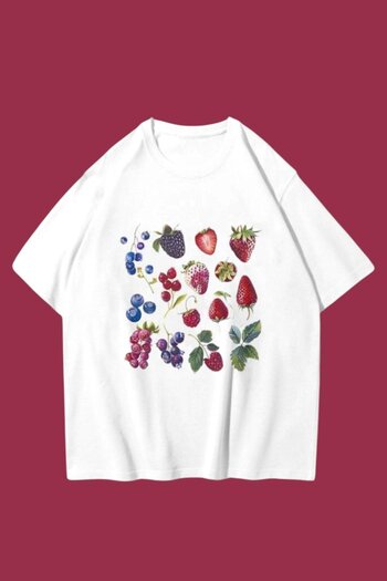 Carpe Berries Oversized T-Shirt