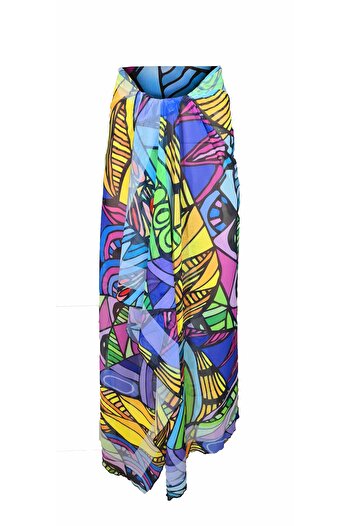 Bolder Curve Mesh Transparent Abstract Pareo
