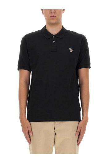 Paul Smith Polo Shirt With Zebra Patch