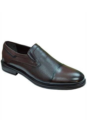 Nevzat ÖgE 098-Poly Men's Brown (40-44) Leather Classic Shoes