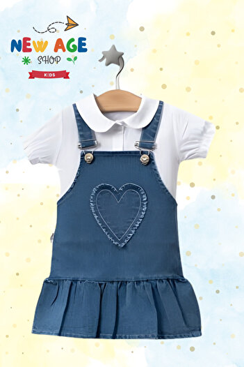 New Age Shop KALP NAKIŞLI KIZ ELBİSE