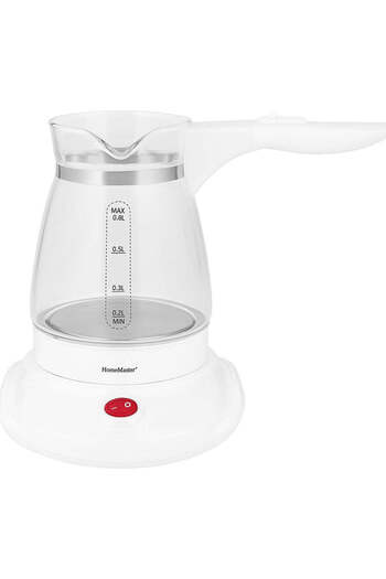 HOME MASTER Home Master 500ml Glass Turkish Coffee Kettle