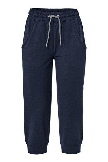 Tchibo Women Sportswear Fit Outdoor Cropped Trousers Pants, Navy