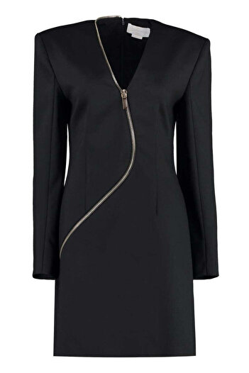 Genny Genny Wool-Blend Dress