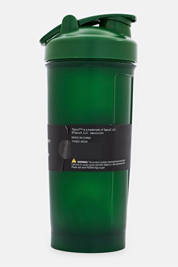 Tapout Fitness Shaker Bottle 1000ml, Dark Green