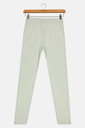 adidas Kids Boy Brand Logo Training Track Pants, Mint Green