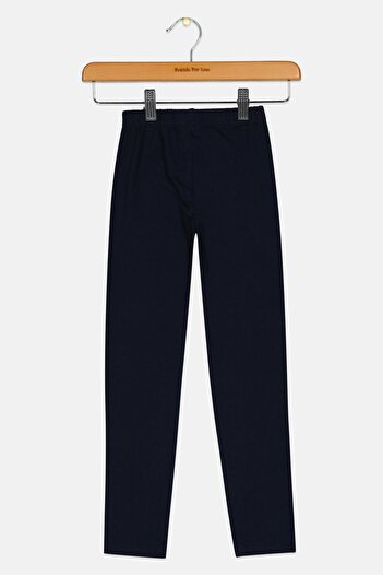 GAP Kids Girl Plain Pull On Leggings, Navy