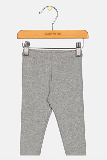Fox Toddlers Girl Heather Pull On Pants, Grey