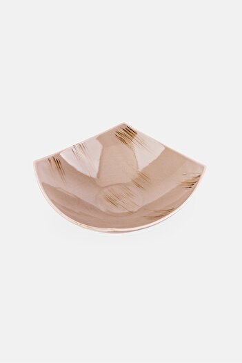 Maser Square Bowl, Brown