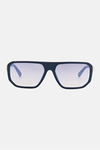 Guess Men GU0012420C59 Square Sunglasses, Slate Grey