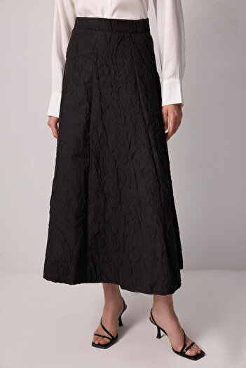 Touché Privé Jacquard A-Cut Skirt