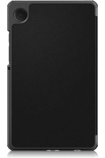 G Golden Case Samsung Galaxy Tab A9 8.7 inch tablet case made of eco-leather with sleep/wake function, black